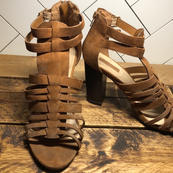 Heel Zipper Strappy Heels - Picture 3 of 5